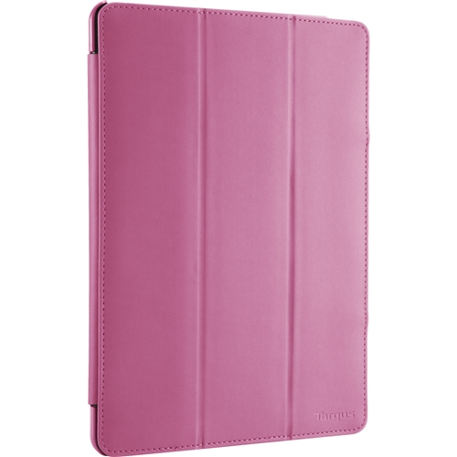 Funda para iPad Air - Targus Click Case, con función de soporte y en color rosa