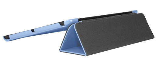 Funda para iPad Air - Targus Click Case, con función de soporte y en color azúl