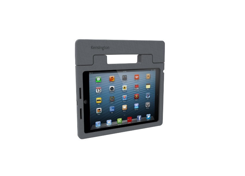 Funda resistente de transporte con soporte SafeGrip™  para iPad® Air - Carbón