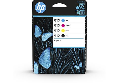 HP 912 Zwart - 3 kleuren