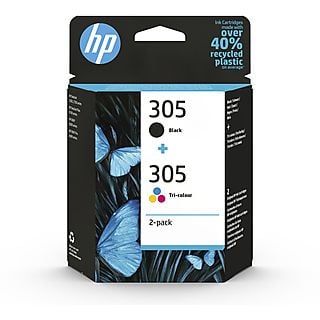 HP 305 Zwart - Kleuren 