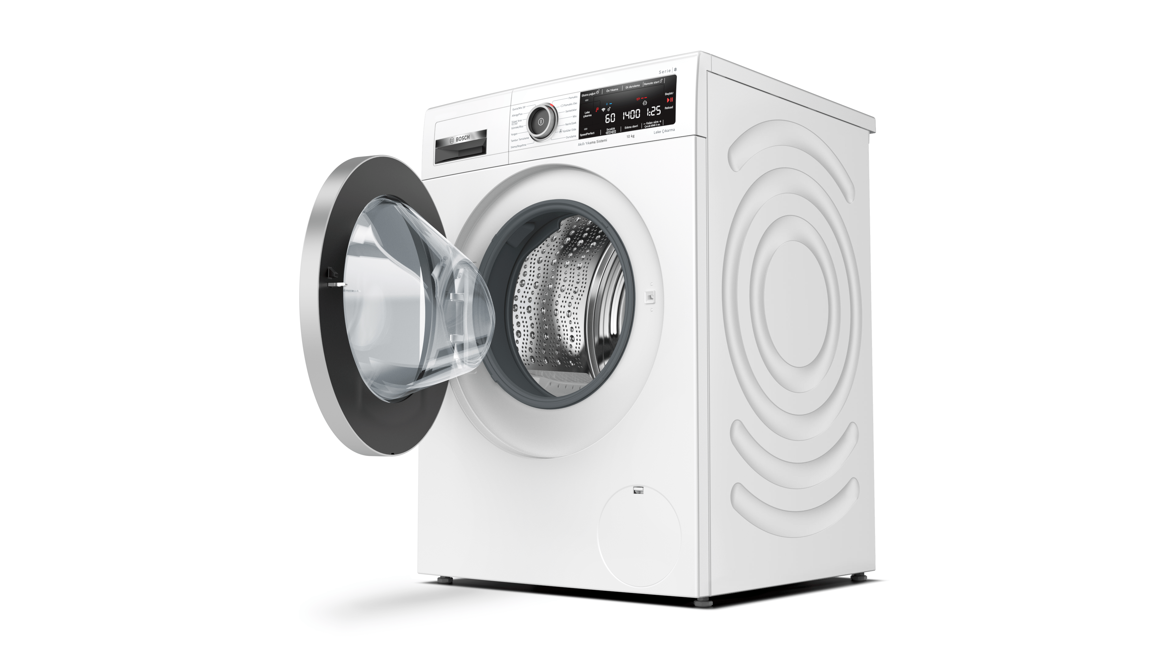 BOSCH WAX28M80TR A+++ %30 Enerji Sınıfı 10Kg 1400 Devir Çamaşır Makinesi Beyaz