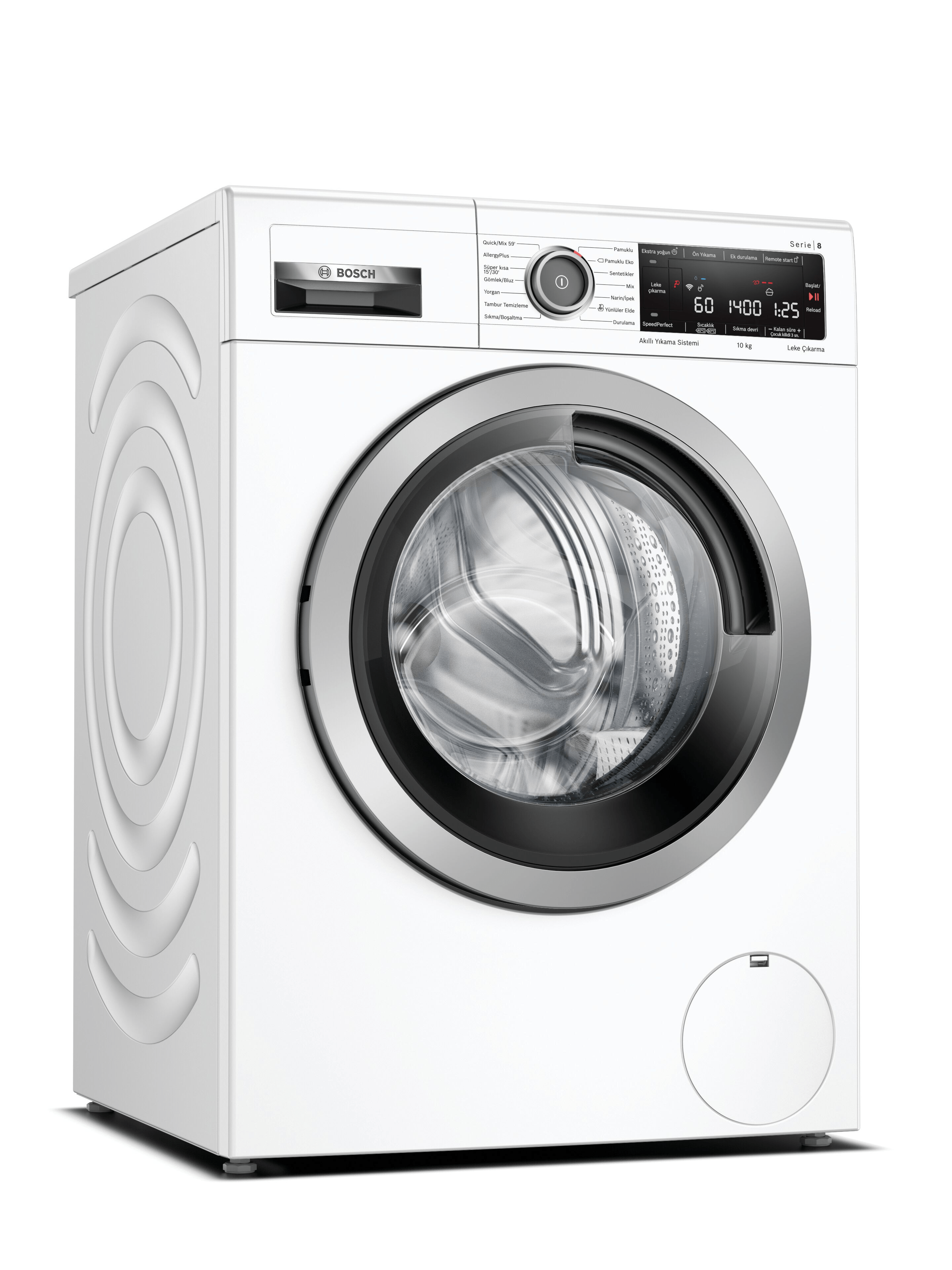 BOSCH WAX28M80TR A+++ %30 Enerji Sınıfı 10Kg 1400 Devir Çamaşır Makinesi Beyaz