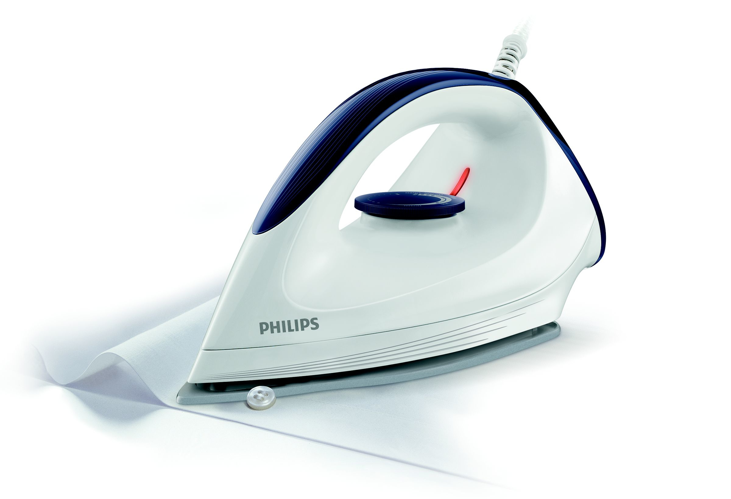 Plancha de vapor - Philips plancha en seco GC160/02, suela DynaGlide