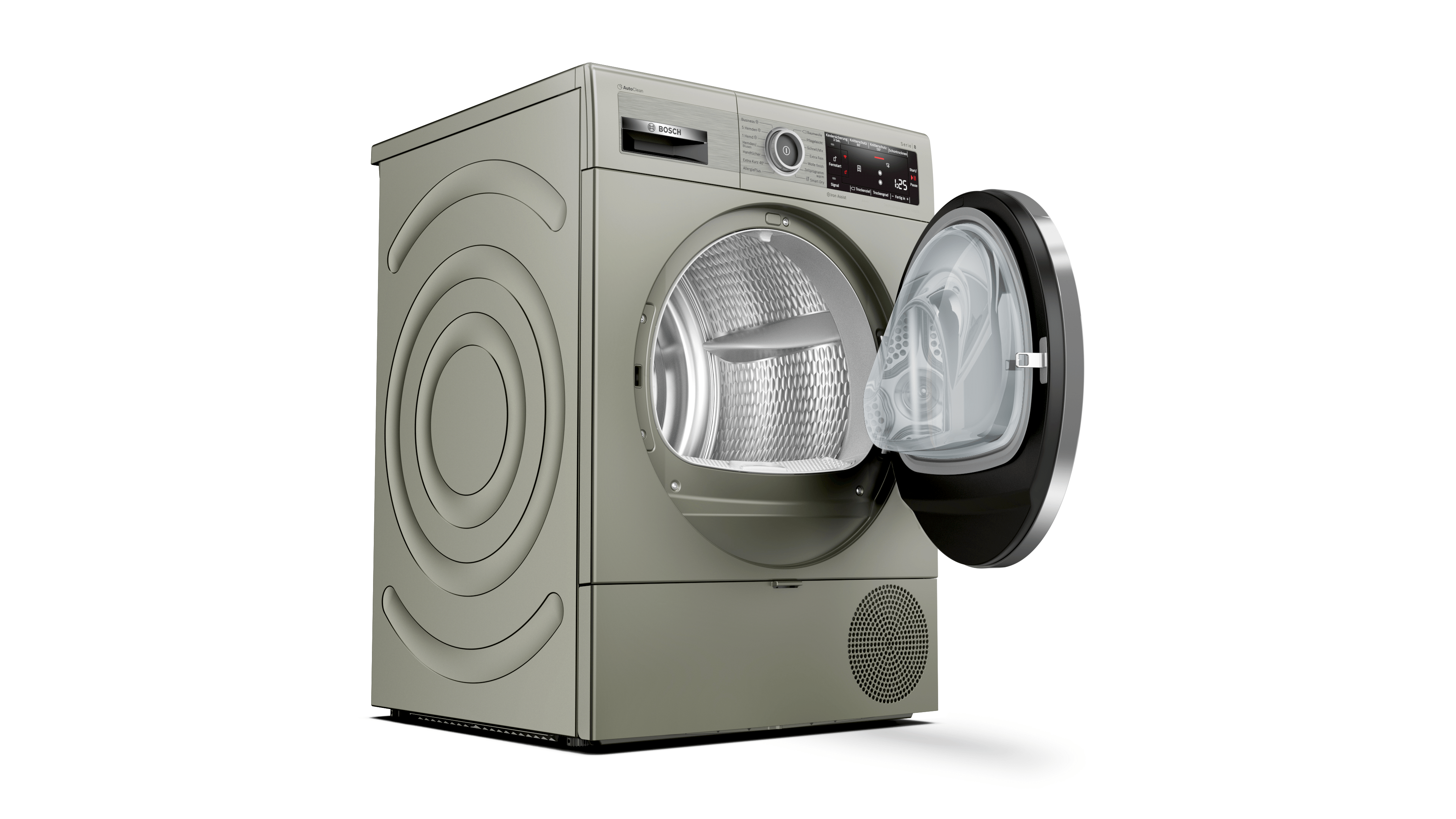 BOSCH WTX87K8XTR A++ Enerji Sınıfı 9kg Kurutma Makinesi Inox