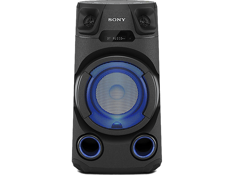 Sony Draadloos Bluetooth Audiosysteem (mhcv13.cel) Party Speaker Zwart