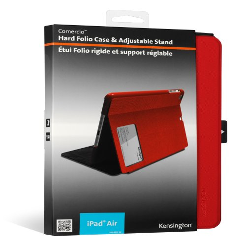 Funda para Tablet - Kensington, Funda tipo libro rígida con soporte ajustable para iPad