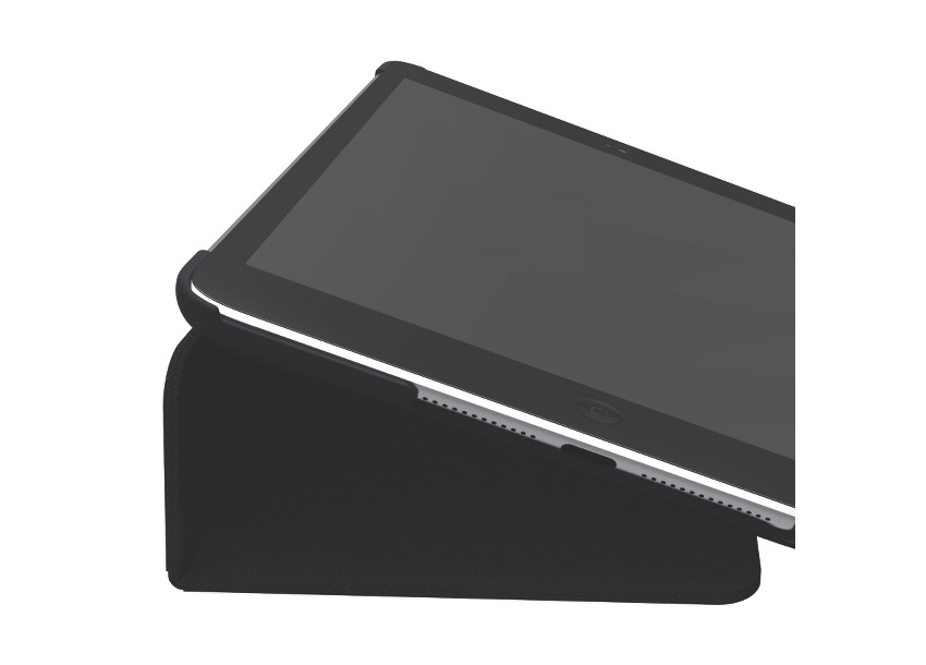 Funda para Tablet - Kensington, Funda tipo libro rígida con soporte ajustable para iPad