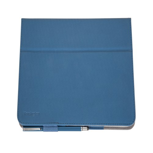 Funda tipo libro flexible con soporte Comercio™ para Galaxy Tab® 3 10.1 - Azul