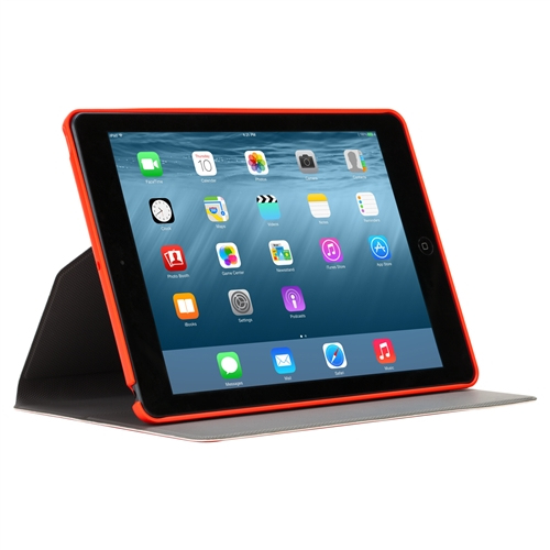 EverVu Tablet Stand Case for iPad Air 2  Delgada, Ligera - Roja