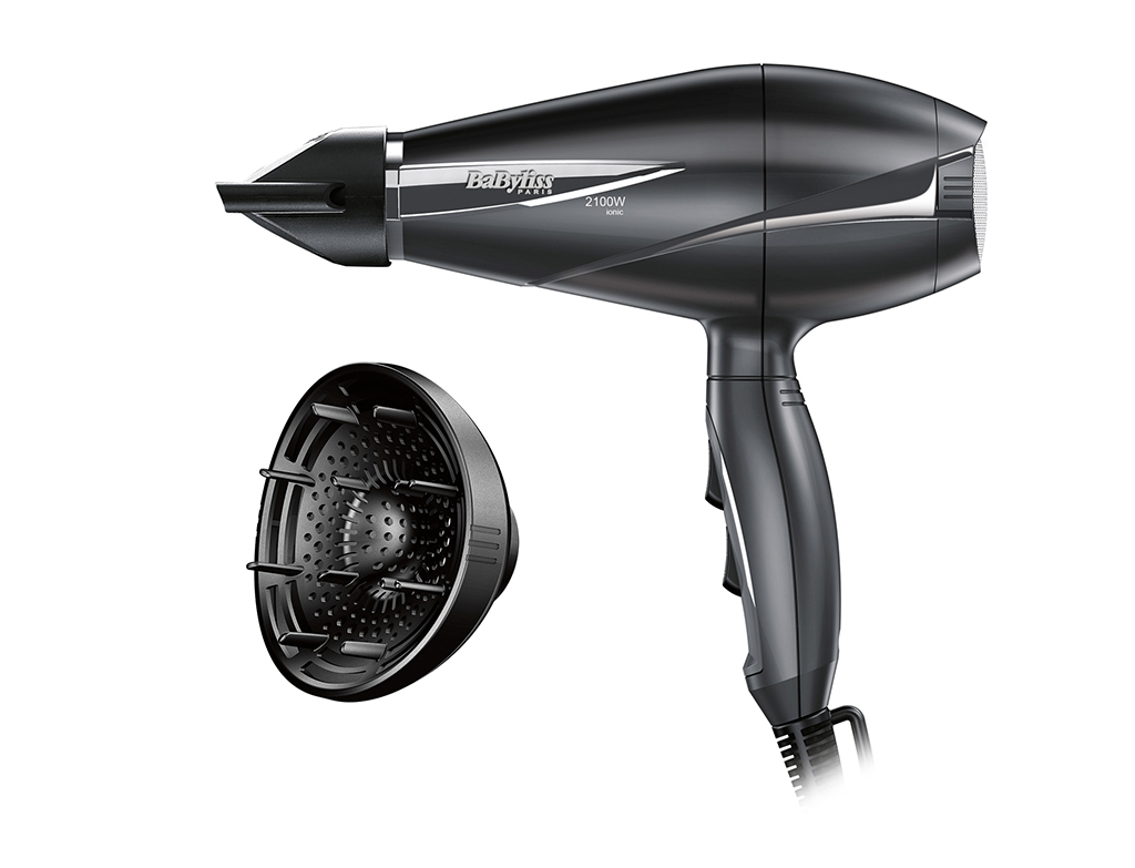 Secador de pelo - Babyliss 6609E Potencia 2100W, Función iónica