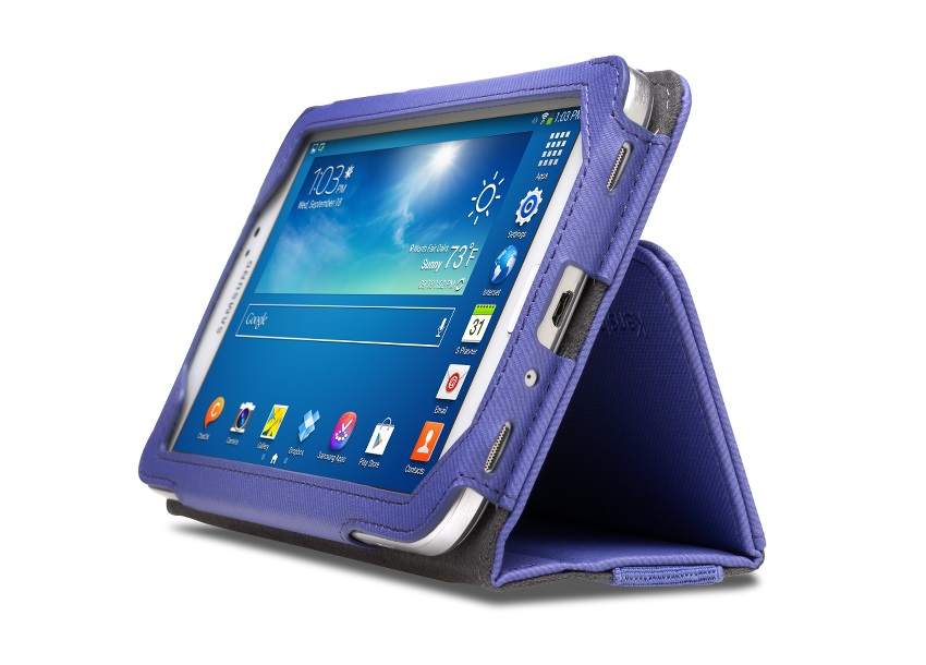 Funda para Tablet - Kensington, PORTAFOLIO - PURPLE/TAB 3 7.0