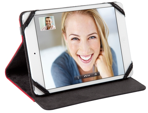 Folio Stand iPad mini With Retina display Case - Rojo/Negro