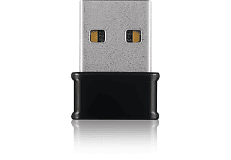 ZYXEL NWD6602 AC 1200 Mbps Dual Band Kablosuz Nano USB Adaptör Siyah