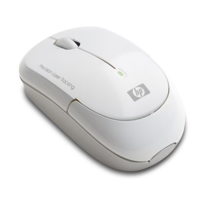 Raton Inalámbrico - HP, KM 407 AA-LASER-Blanco