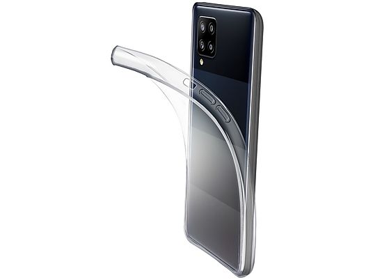 Funda - CellularLine FINECGALA42T, Para Samsung Galaxy A42 5G, TPU, Trasera, Transparente