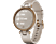GARMIN Lily Sport - Smartwatch (Breite: 14 mm, Silikon, Achatgrau/Roségold)