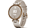 GARMIN Lily Sport - Smartwatch (Breite: 14 mm, Silikon, Achatgrau/Roségold)