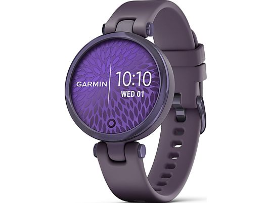 GARMIN Lily Sport - Smartwatch (Larghezza: 14 mm, Silicone, Viola/Viola scuro)