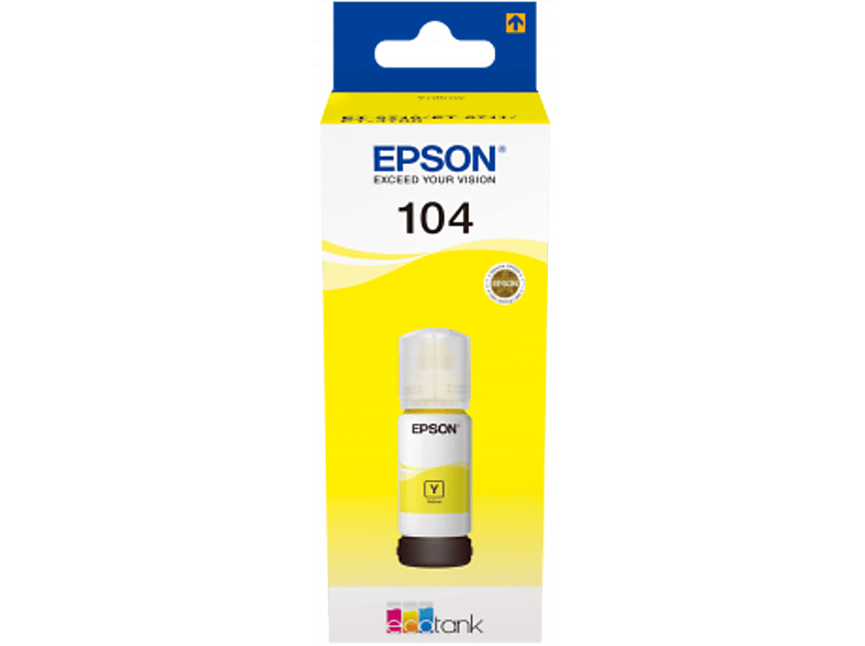 EPSON 104 EcoTank-Tintenflasche in Gelb