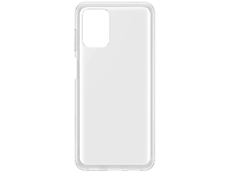 Funda móvil - Samsung Soft Clear, Para Galaxy A12, TPU, Trasera, Transparente