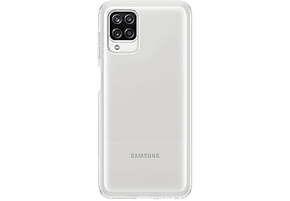 Funda - Samsung Soft Clear, Para Samsung Galaxy A12, TPU, Trasera, Transparente