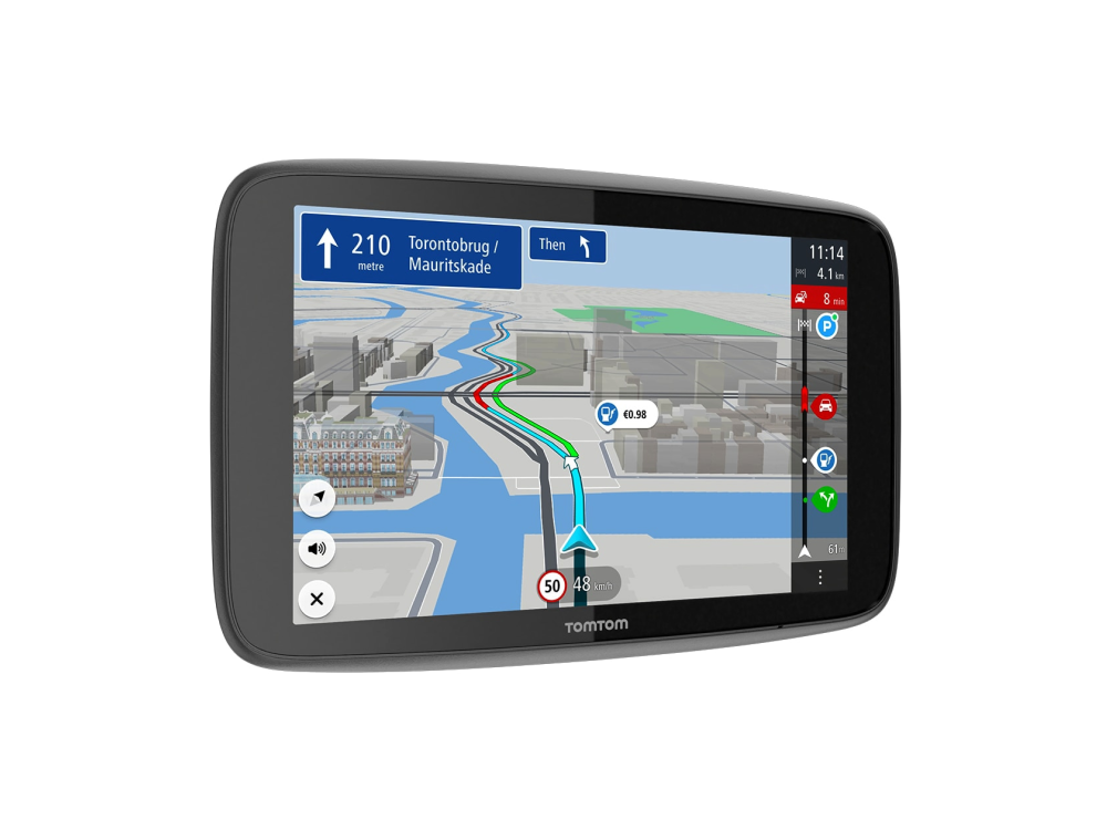 Tomtom Gps Para coche go discover 6 pulgadas radares mapas del mundo actualizaciones via wifi 1yb6.002.00 eu versions el enteromapas negro bluetooth control por voz