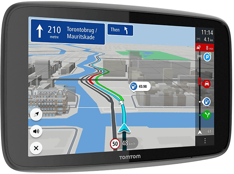 GPS TomTom Go Discover 7, 7", El mundo entero, Para coches, Bluetooth