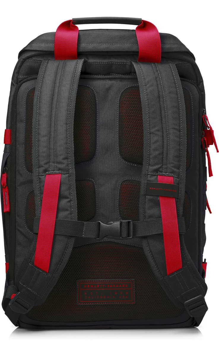 15.6 in Odyssey Red/Black Backpack