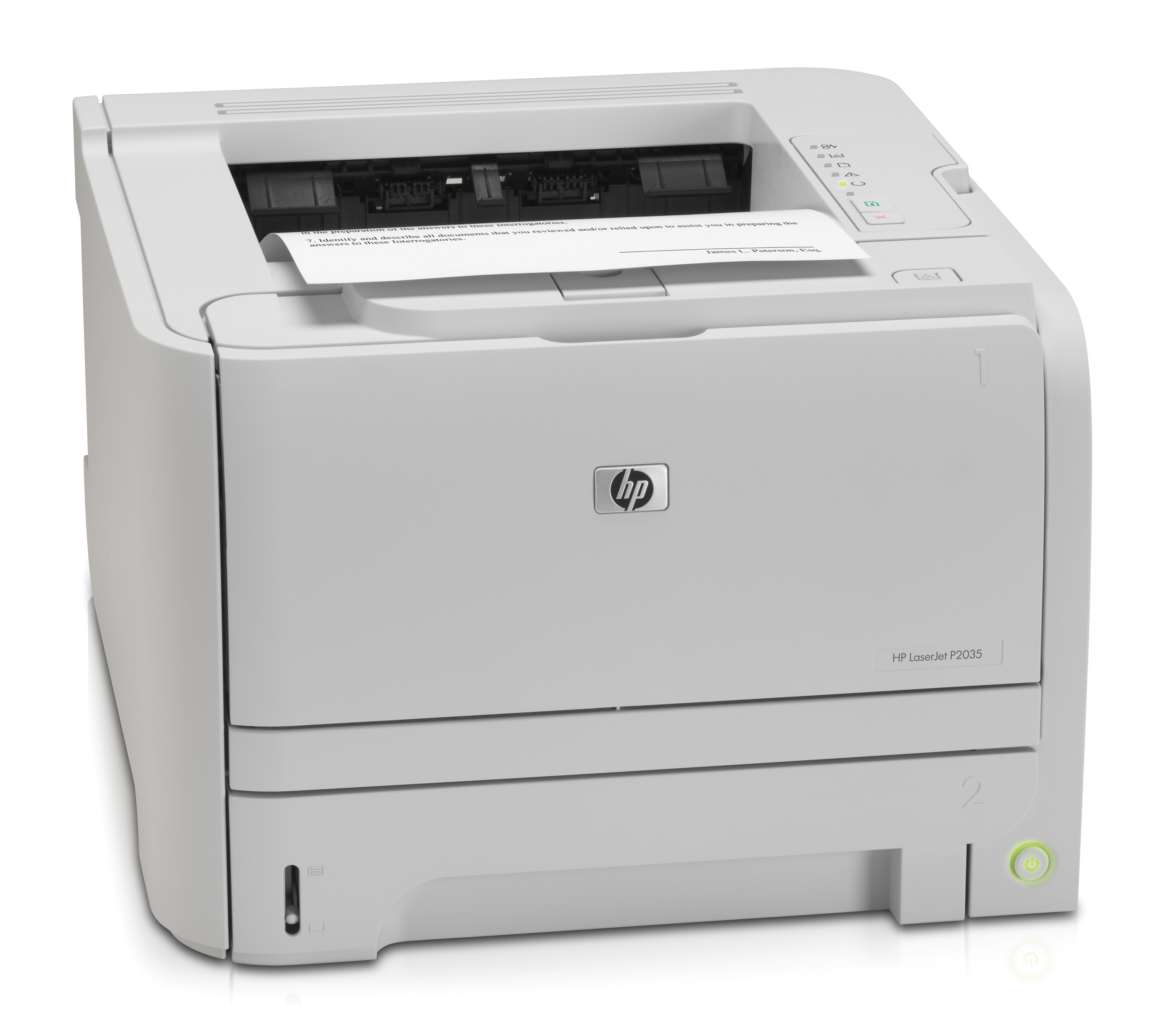 Impresora Láser Monocromo - HP LaserJet P2035, 600x600 ppp, 30 ppm, 16 MB, USB