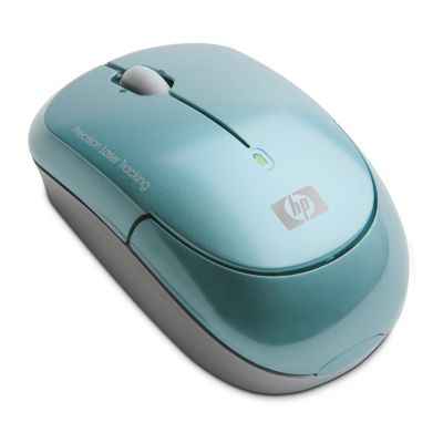 Raton Inalámbrico - HP, KS 736AA RATON-INAL-LASER-TURQUESA