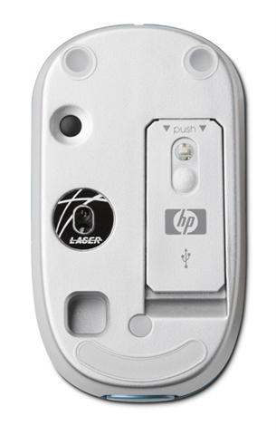 Raton Inalámbrico - HP, KS 736AA RATON-INAL-LASER-TURQUESA