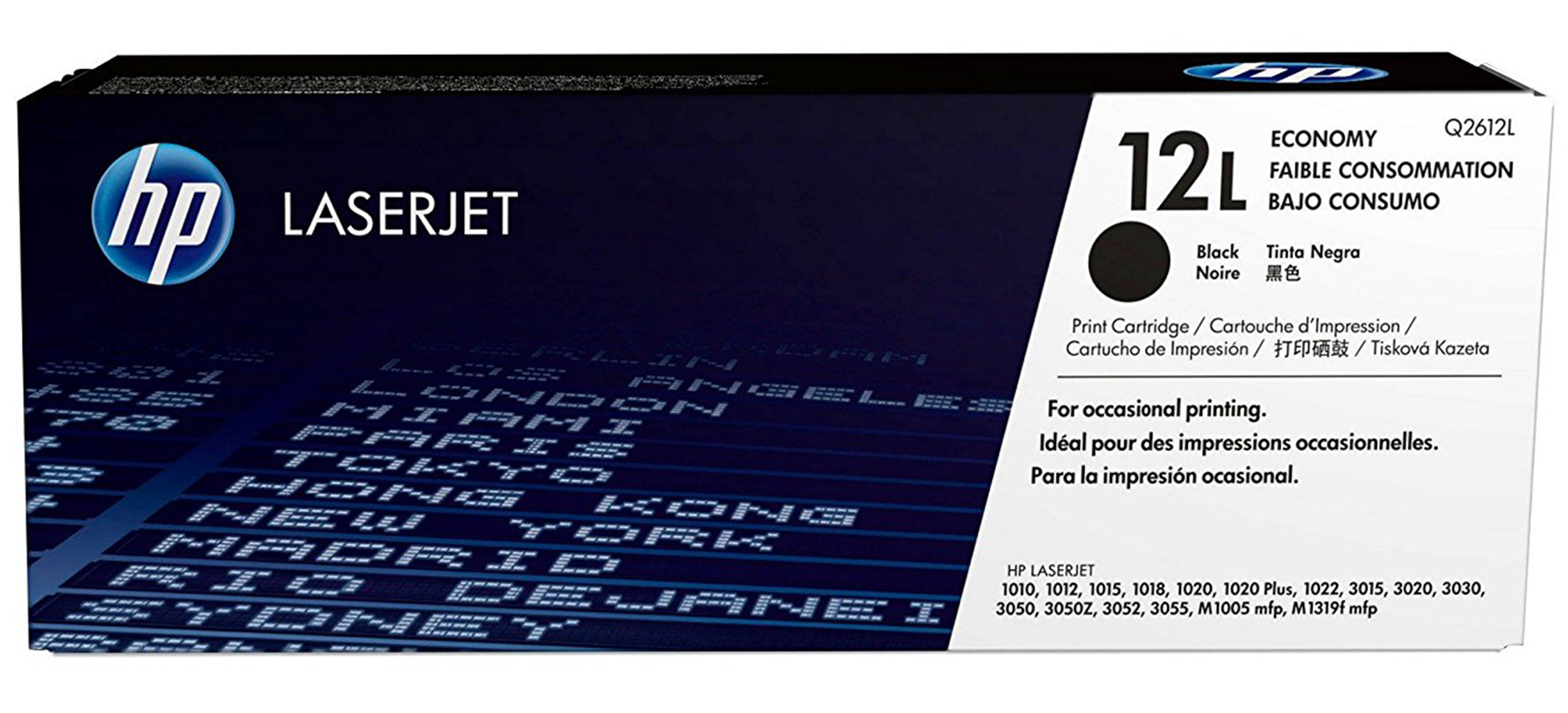 HEWLETT PACKARD Q2612L NEGRO LASERJET Q2612A ECONOM