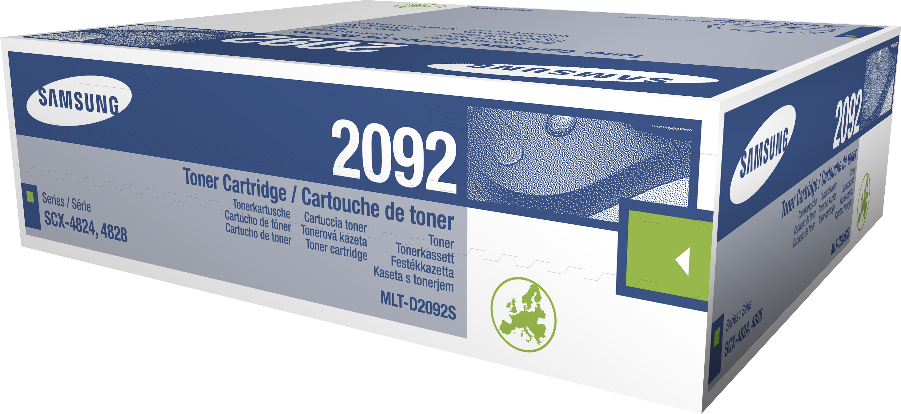 Tóner - HP, MLT-D2092S, Negro
