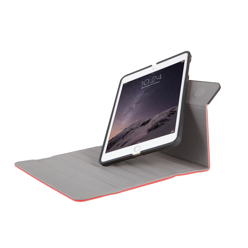 Funda - Targus Versavu™ Giratoria 360 Grados, para iPad mini 4,3,2,1, Rojo
