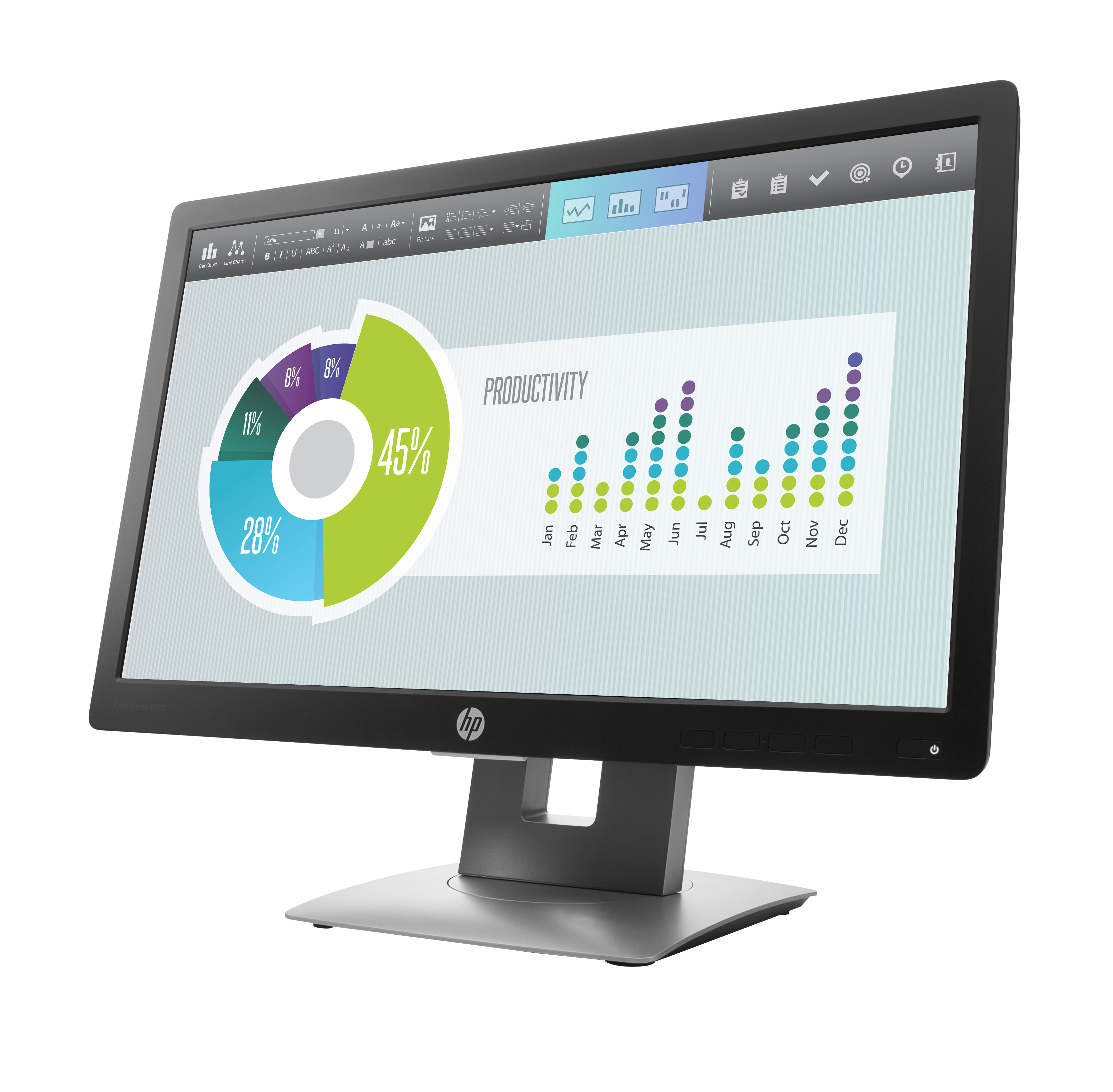 HP EliteDisplay E202 M1F41AA##ABB