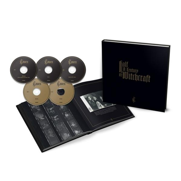 Coven - Half A Century Of Witchcraft (Ltd. 5CD-Box/Book)  - (CD)
