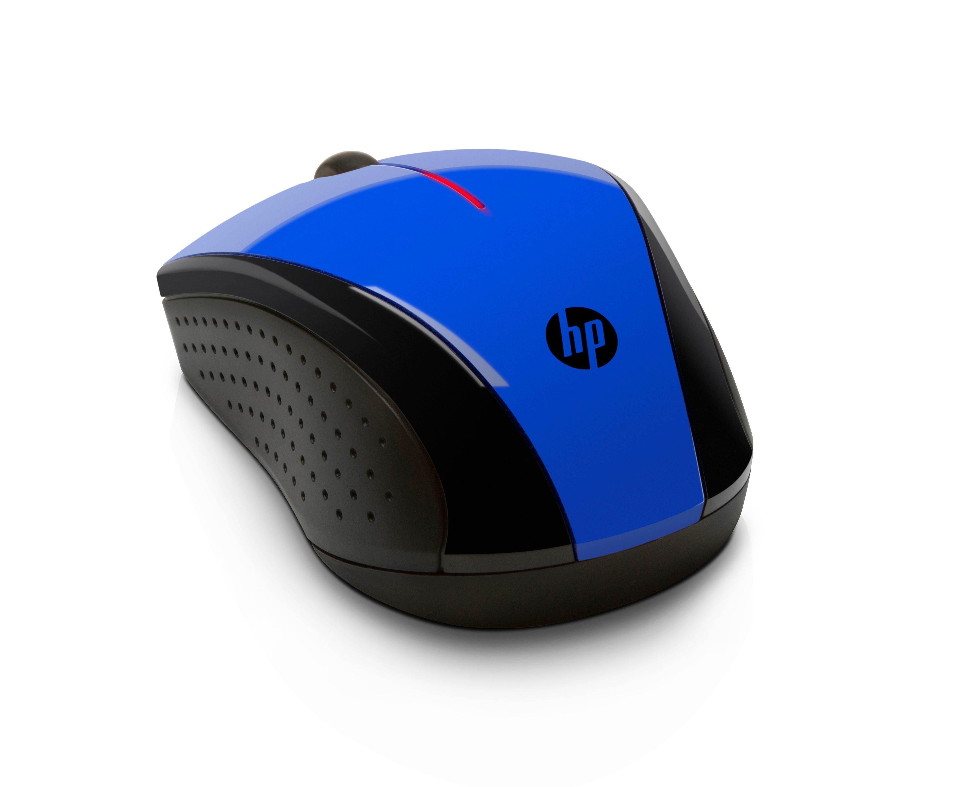 Ratón inalámbrico - HP X3000, 1.200 ppp, Agarres texturizados, Azul cobalto