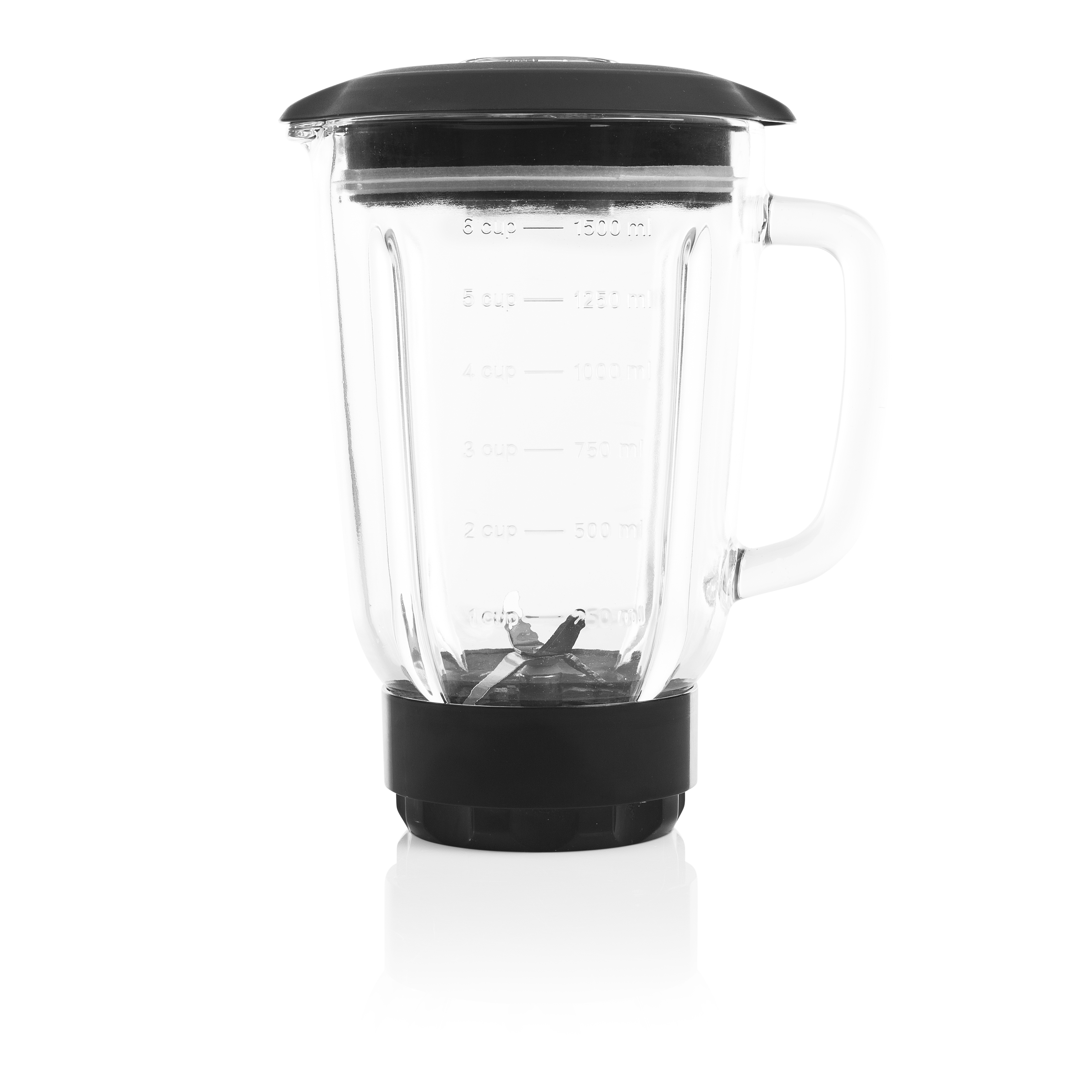 Batidora de vaso - Tristar BL-4458, 500 W, 1.5 L, 2 velocidades, Acero inoxidable