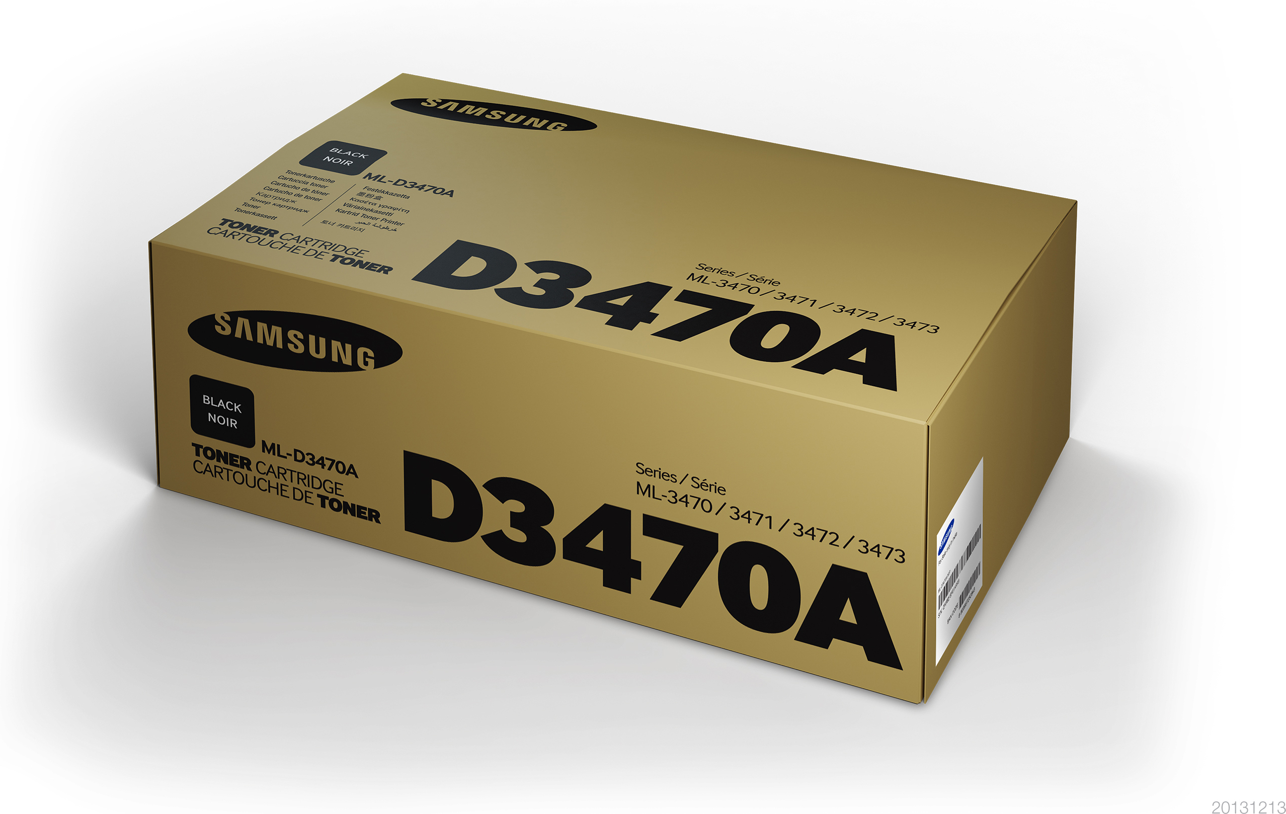 Tóner - Samsung ML-D3470A, Negro