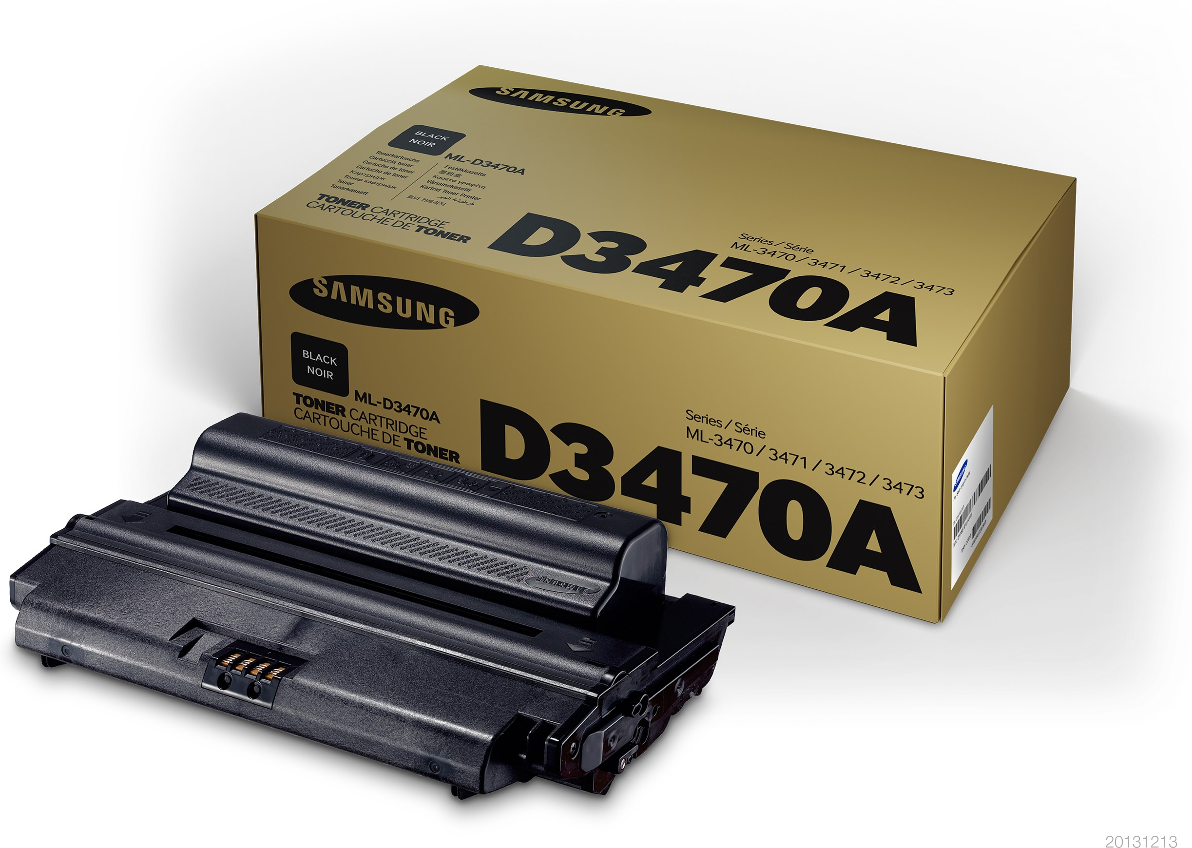 Tóner - Samsung ML-D3470A, Negro