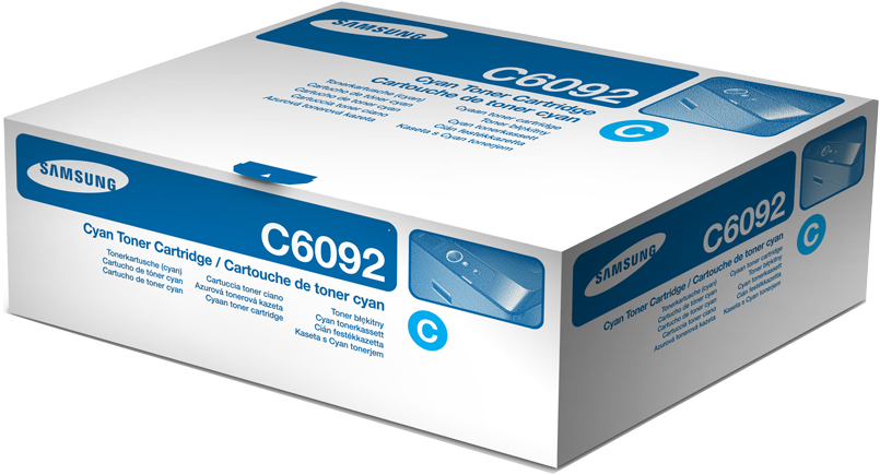 Tóner de láser - Samsung CLT-C6092S, 7000 Páginas, Cian