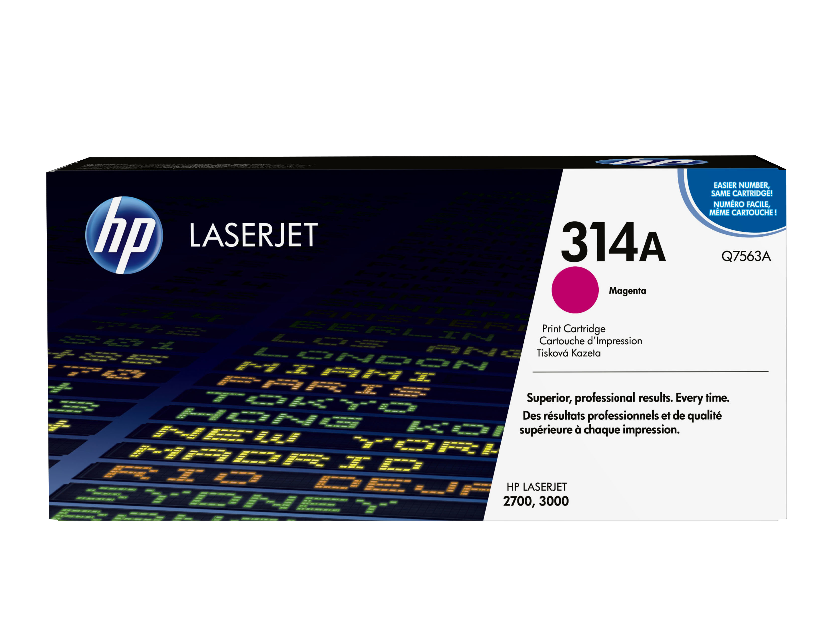 Tóner - HP 314A LaserJet, Magenta, Q7563A