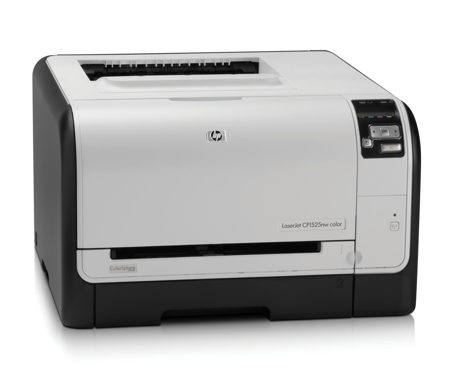 Impresora láser - HP LaserJet Pro Color CP 1525 NW, WiFi, USB