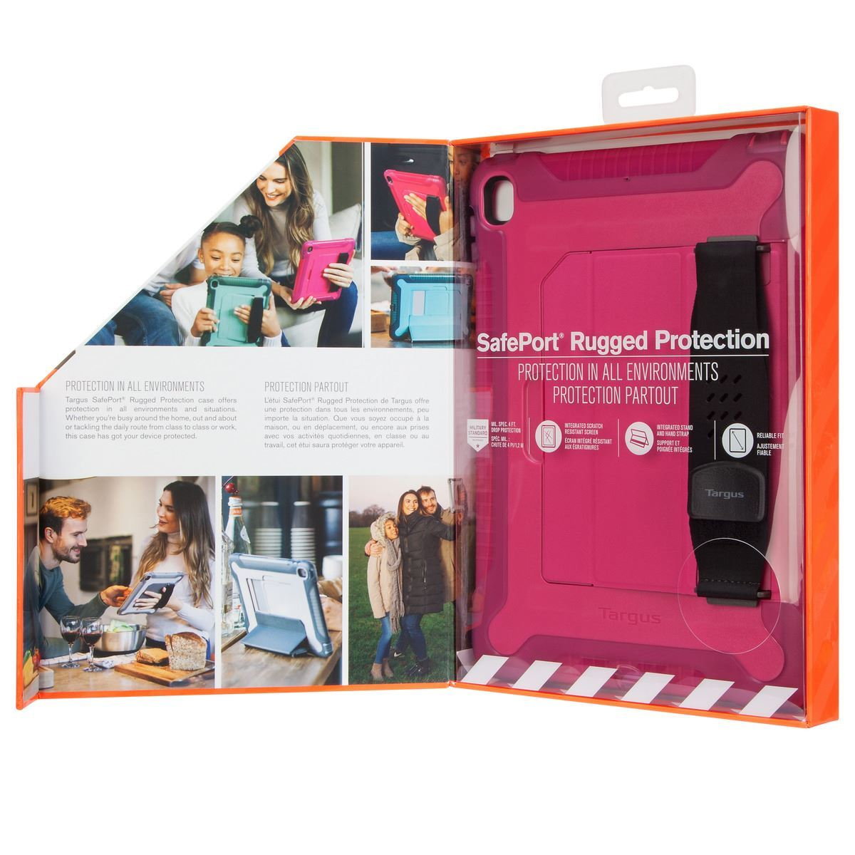 Funda - Targus Targus Safeport® Rugged Case For iPad® (17 18)Rosa