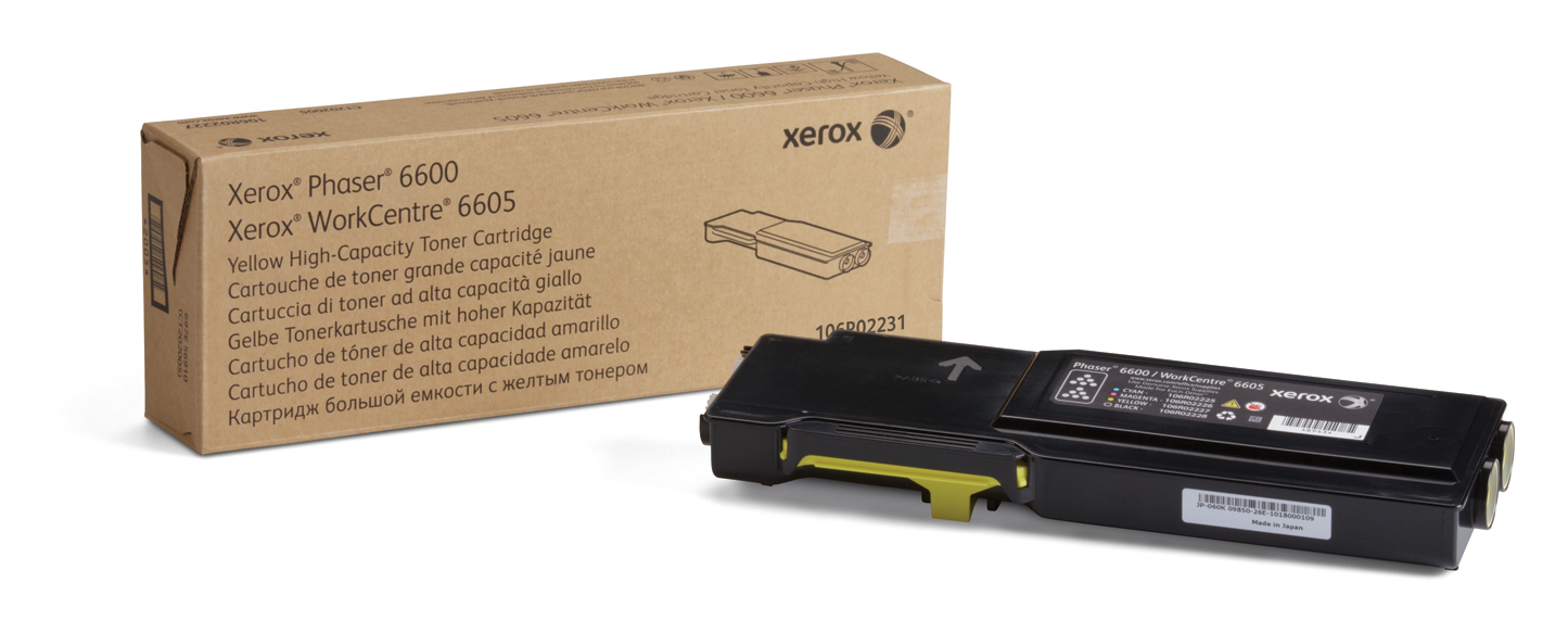 XEROX 106R02231YELLOW HIGH CAP YIELD 6K F