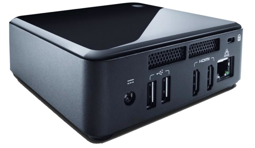 Intel Next Unit of Computing Kit DC3217IYE - Mobile Intel QS77 Express - 1 x Core i3 3217U / 1.8 GHz