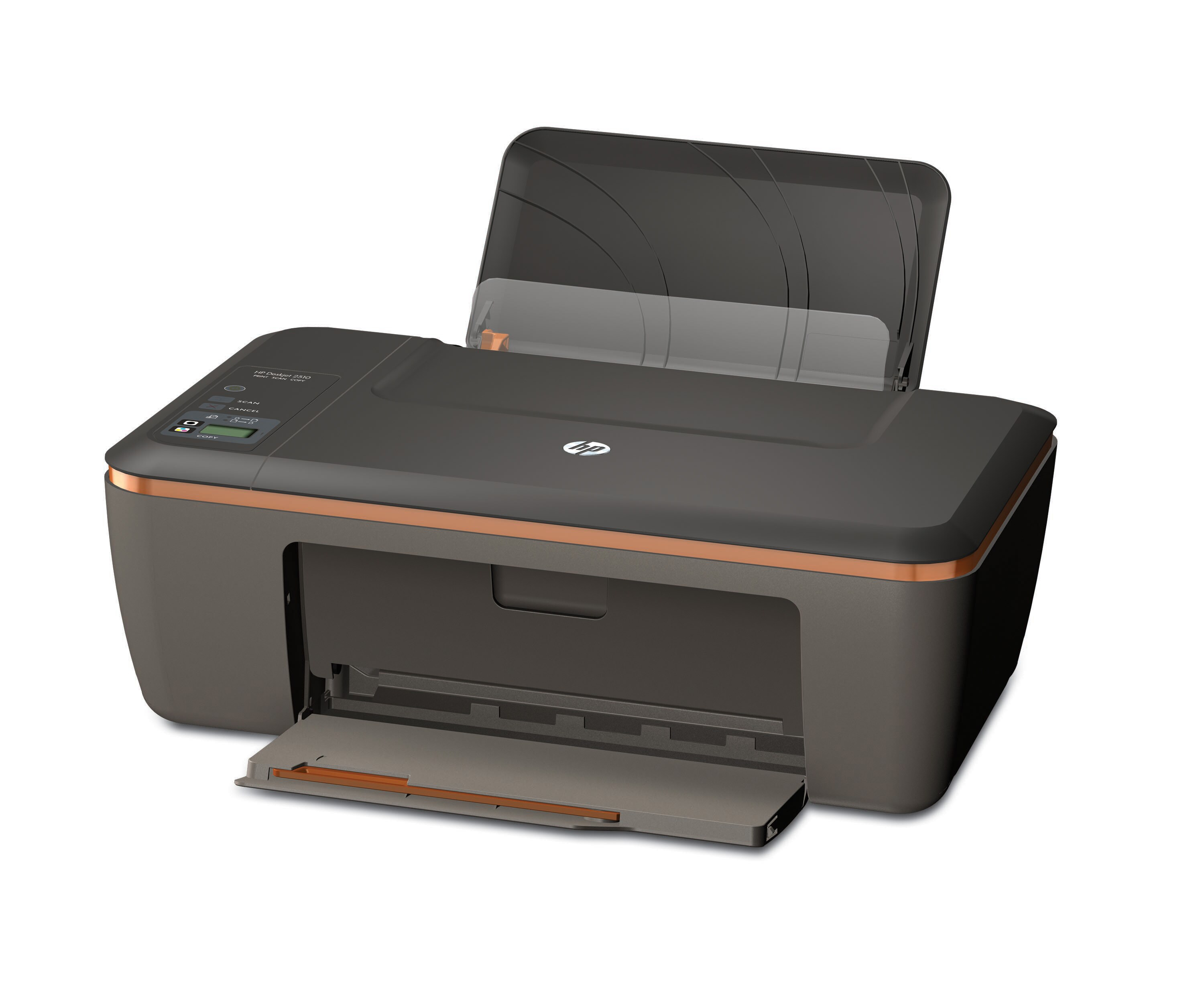 Impresora multifunción - HP Deskjet 2510 AiO, Scanner, Copia, USB