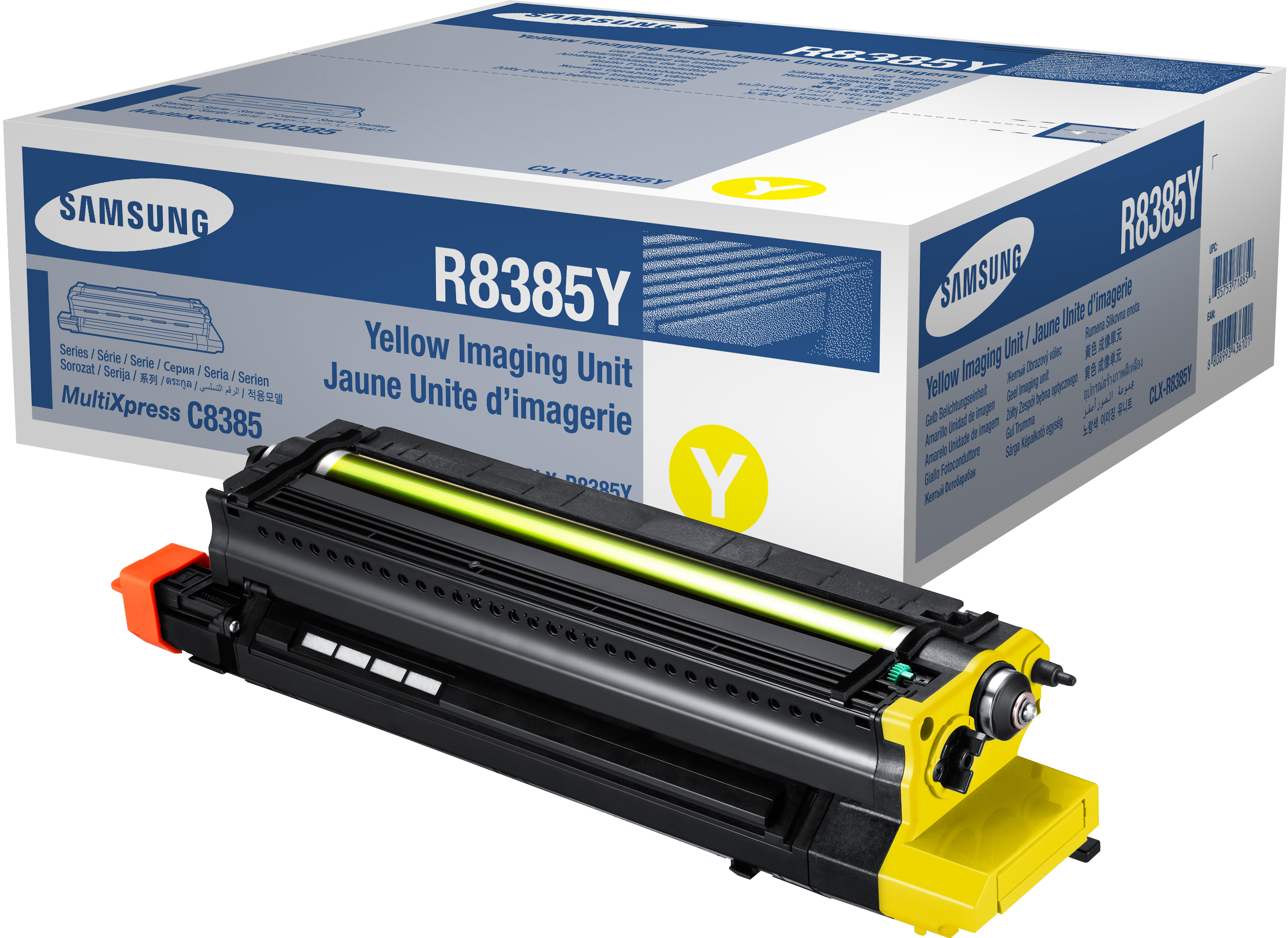 Tambor de impresora - Samsung CLX-R8385Y, Amarillo
