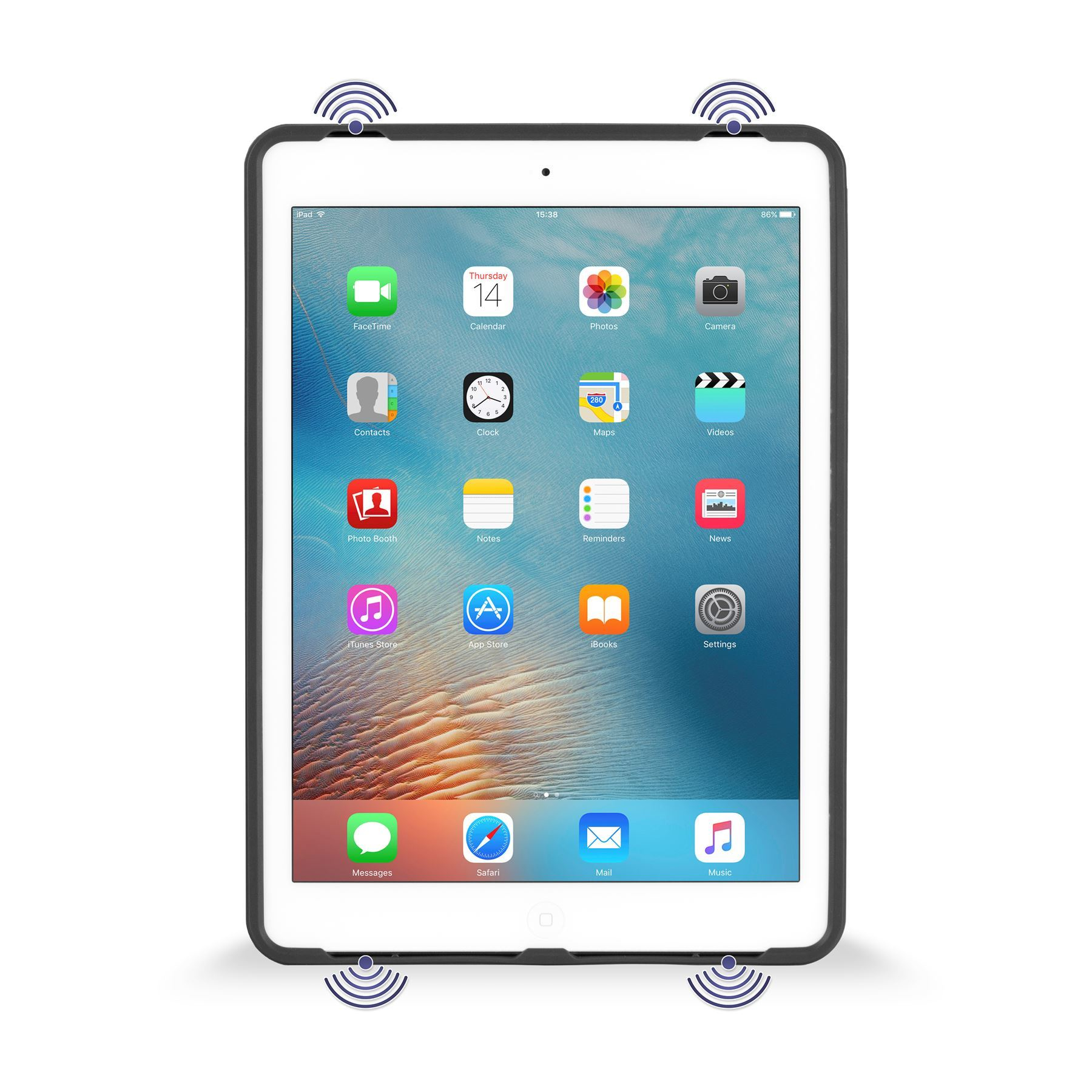 Folio - TARGUS, VERSAVU CASE, IPAD PRO,IPAD AIR 2 AIR RED